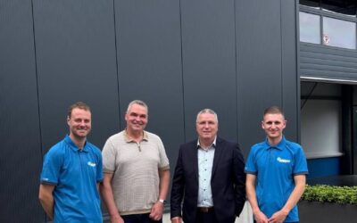 Hoog bezoek bij Carwash Veldhoven